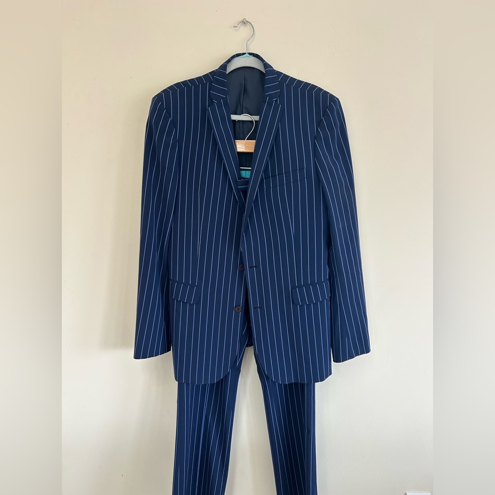 J.Lindeberg Pinstripe Suit